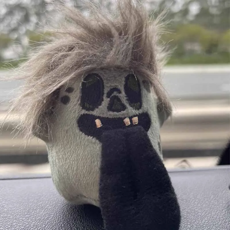 Leuke Cartoon Anime Perifere Knuffels Halloween Shining Snow Monster Zombie Weerwolf Trendy Mode Rugzak Sleutel Hanger Speelgoed