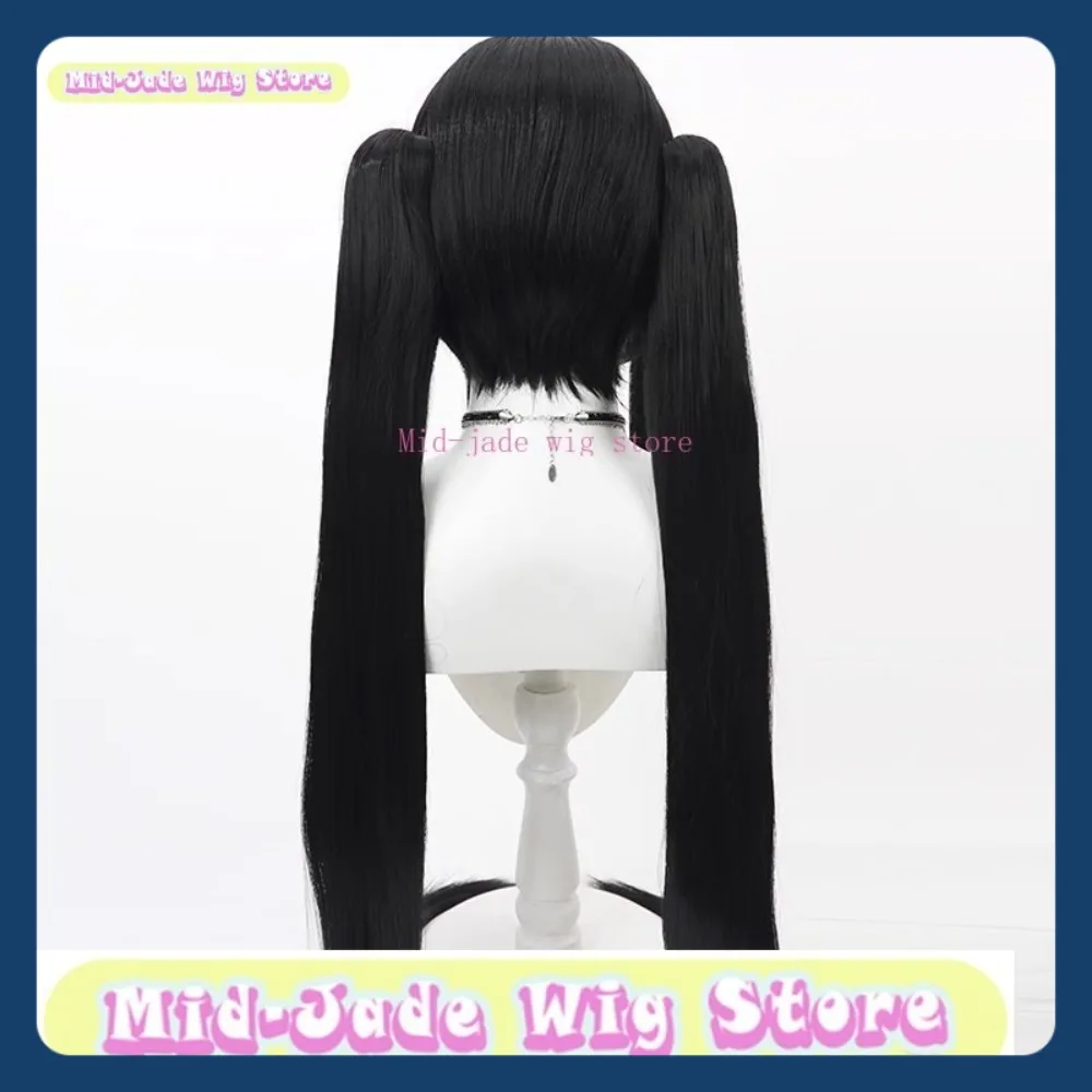 Peruka Cosplay Azur Lane Noshiro Anime Gra RPG Halloween Impreza Występ Syntetyczne Włosy Średniej Długości Peruka Mid-jade Sklep