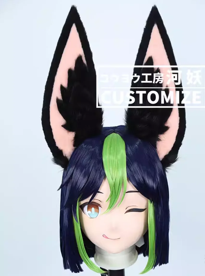 

C-422-14 на заказ полная голова смола мультфильм косплей японский персонаж аниме ролевая игра Crossdress маска кигуруми с задней оболочкой