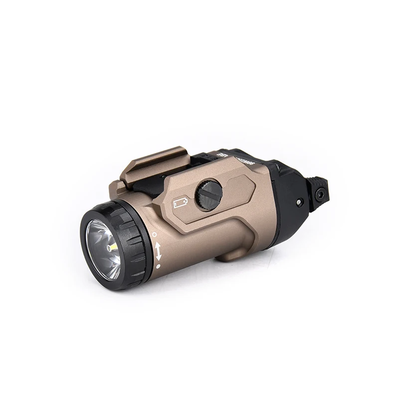 WADSN Foxtrot2R F2R 700 Lumen Tactical Flashlight Rail Locating Design Compatible With 20mm Rugged Outdoor Bright Portable Light