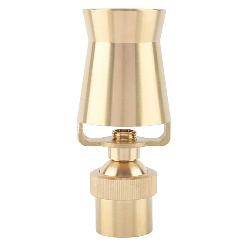 Brass Durable Adjustable Ice Tower Cascade For Fountains Sprinkler Head(1 Inch DN25)