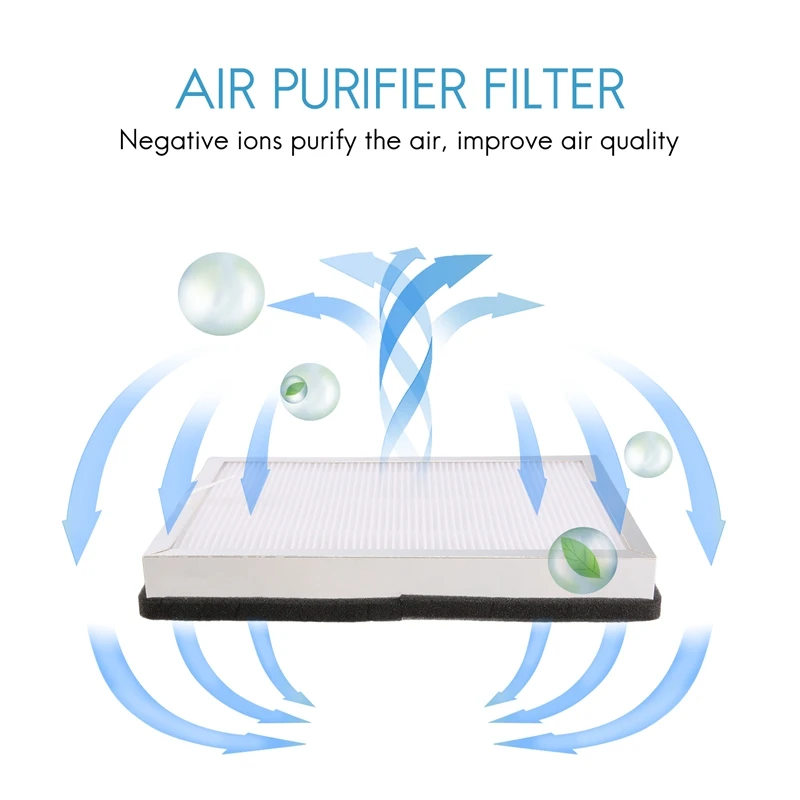 فلتر بديل لتنقية الهواء ، MA-25 H13 ، 3 في 1 فلتر مسبق ، هيبا صحيح ، متوافق لتنقية الهواء