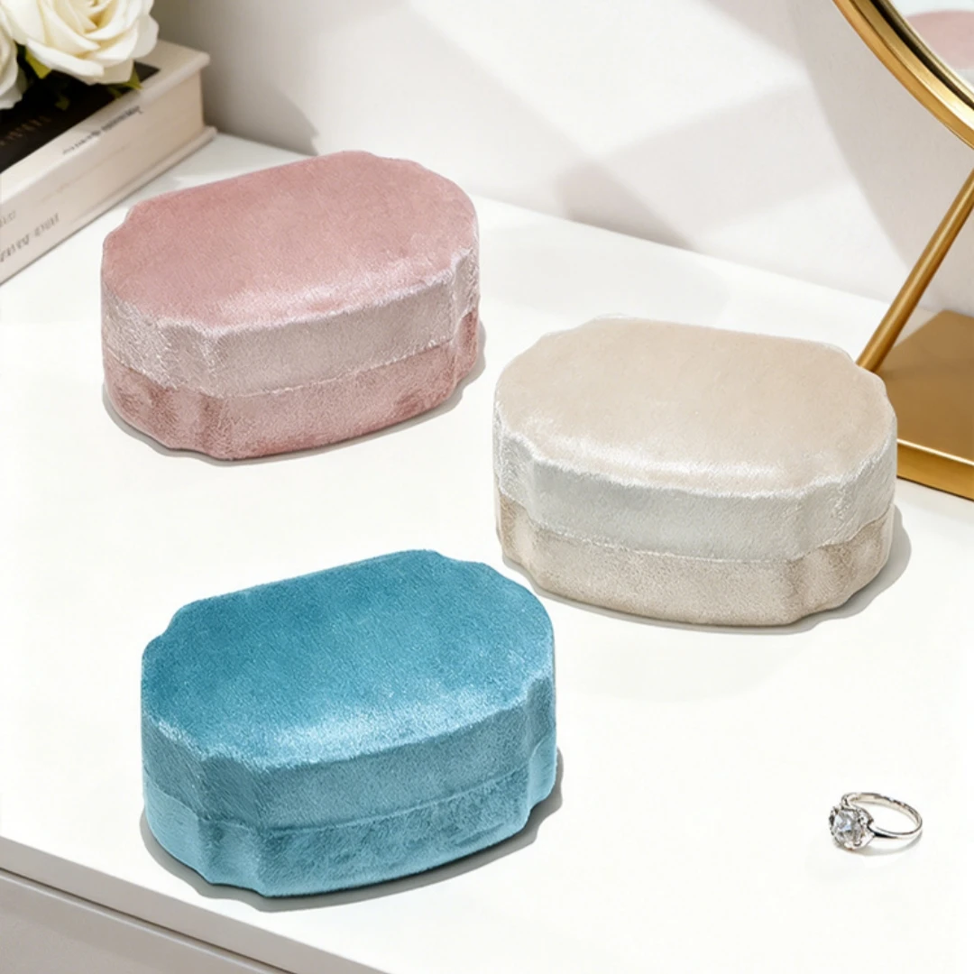 벨벳 반지 케이스 프리미엄 보석 포장 상자 보석 정리함 - Accessories Travel Jewelry Box 리뷰 및 가격