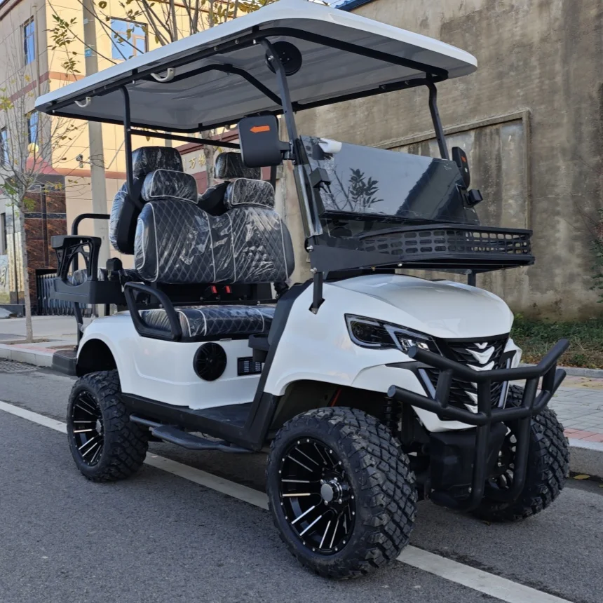 Low Price VIP Welcome Club Car Lead-Acid Battery And Lithium Battery Optional Powered Electric Golf Cart Scenic Sightseeing Car