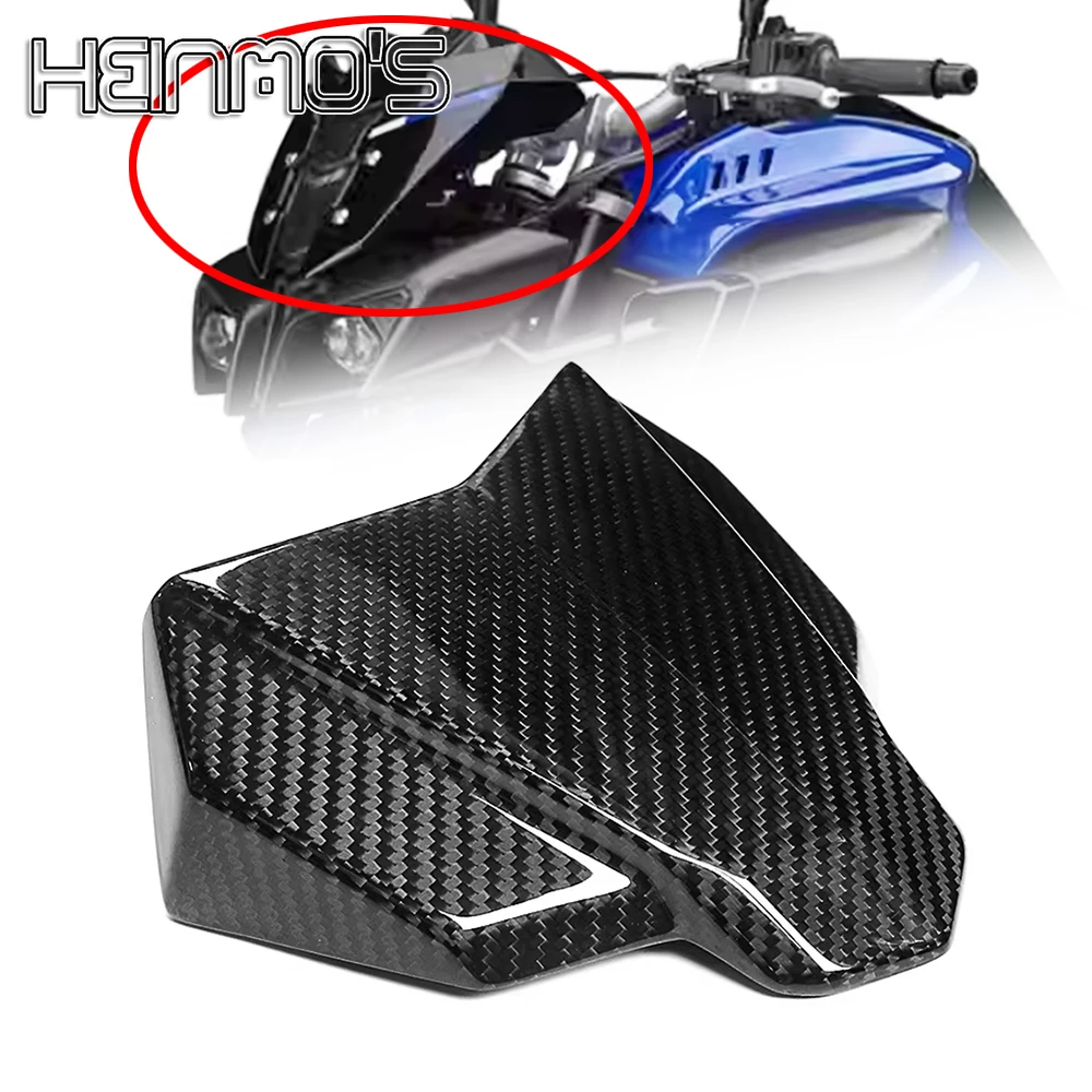 

Motorcycle Windshield Wind Deflector Fairing Kit Real Carbon Fiber For Yamaha MT10 FZ10 2016-2021 Accessories