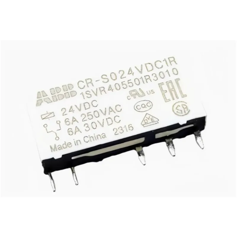 New Original CR-S024VDC1R Slim Interface Relay 24VDC 6A 1 Conversion Plug-in Thin Type