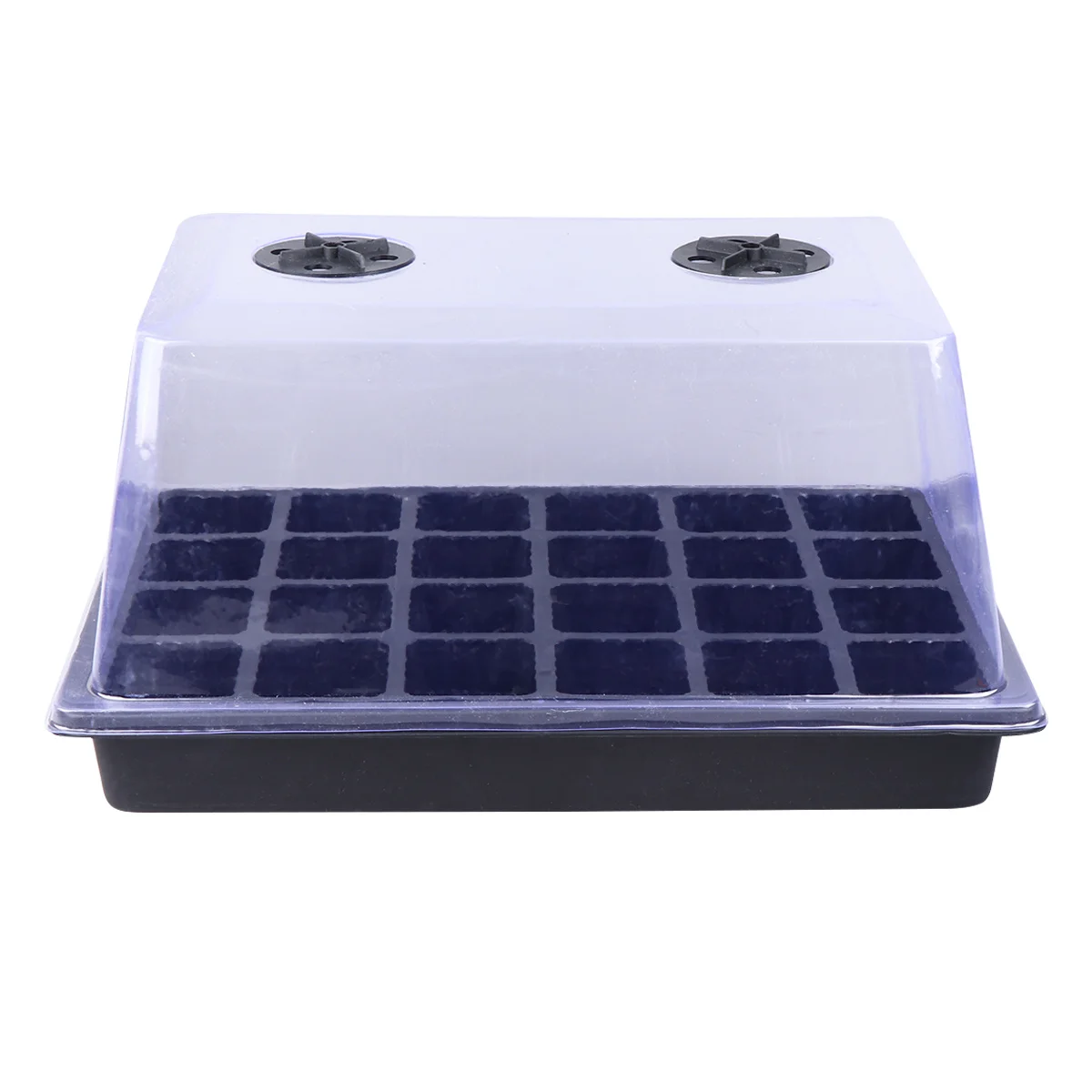

1Set 24 Cells Trays Professional Garden Nursery Pot Container Seedling Tool Plant Germination Tray