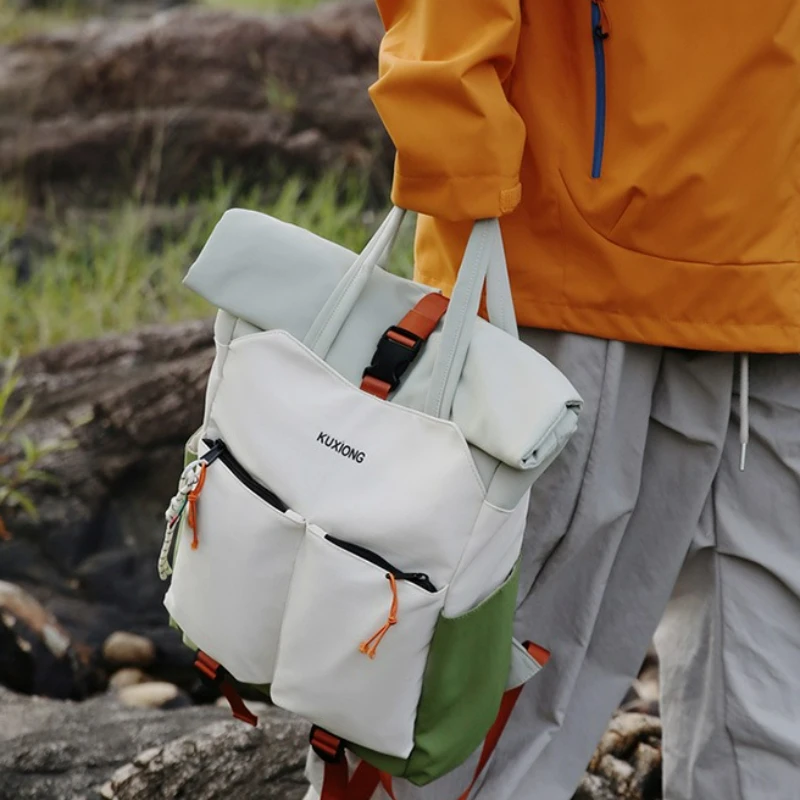 حقائب ظهر مخصصة ذات سعة كبيرة للنساء والرجال، حقيبة سفر مريحة ومتعددة الاستخدامات، حقيبة مدرب لطلاب الجامعات والمشي لمسافات طويلة