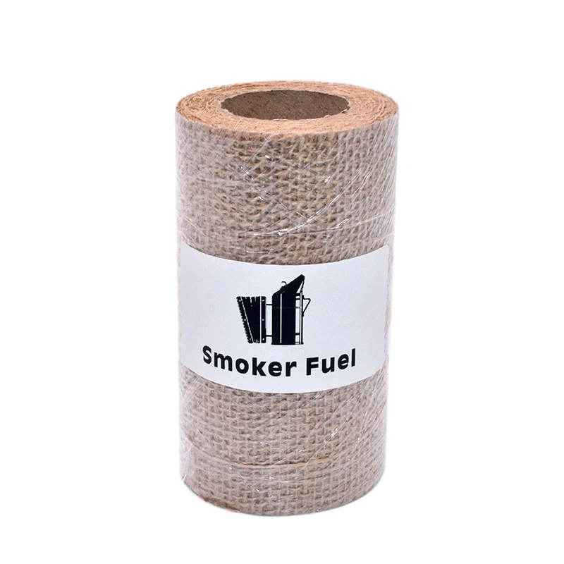 300CM/Roller Beekeeping Natural Hessian Bee Smoker Fuel Cleaner Smoke Less Irritant to Bees Beekeeping Equipment