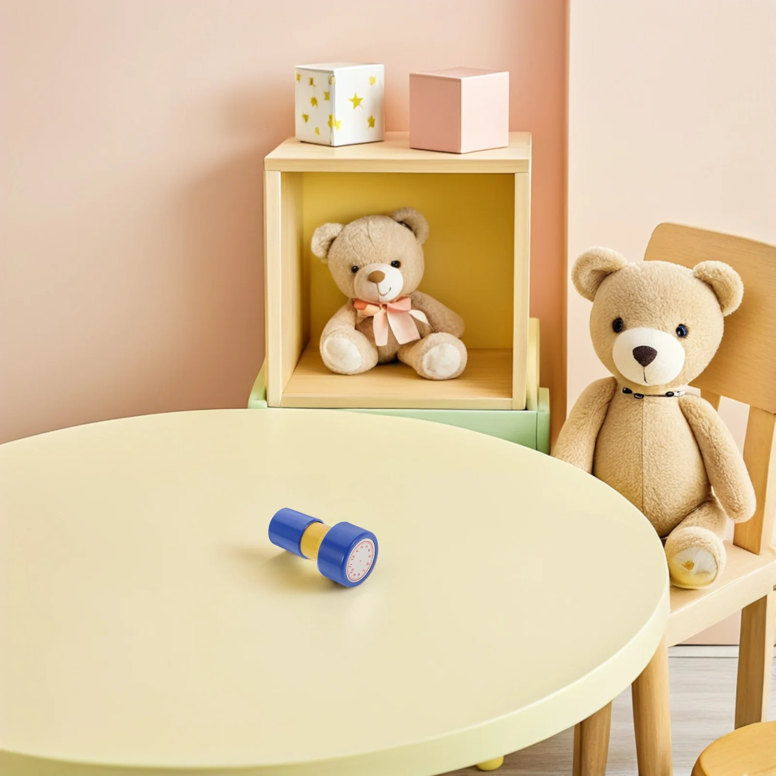 

6Pcs Kids Clock Recognition Stamps Selfinking Design Practical for Longterm Learning Time Stamper Clock Pattern Stampers