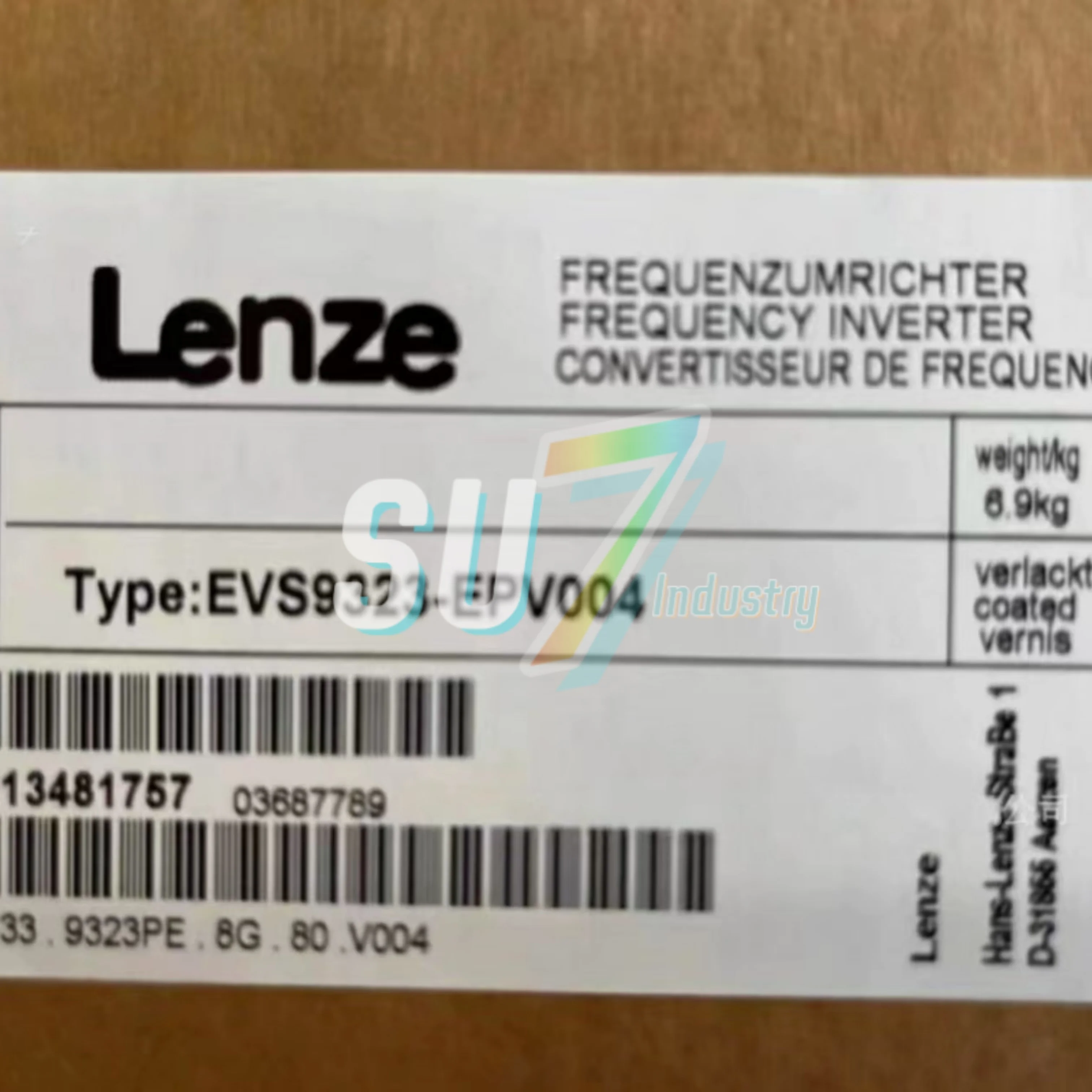 Servo driver  New original EVS9323-ES EVS9323-EP EVS9323-EK EVF9323-EV  EVS9323-ESV004 EVS9323-EPV004  EVF9323-EVV004