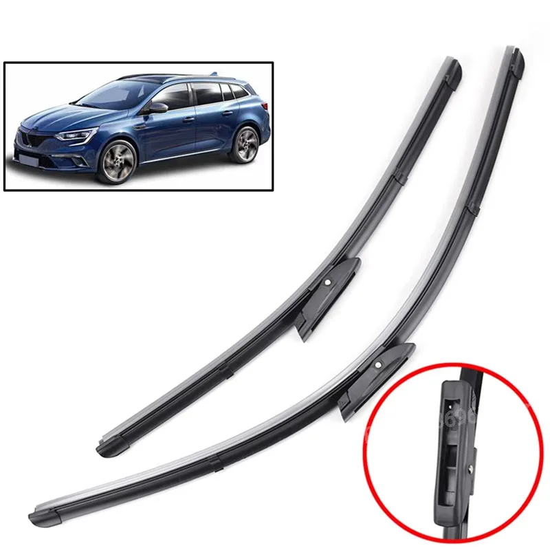 

Wiper Front Wiper Blades Set For Renault Megane Sport Tourer 3 2008 - 2016 Windshield Windscreen Window 24"16"