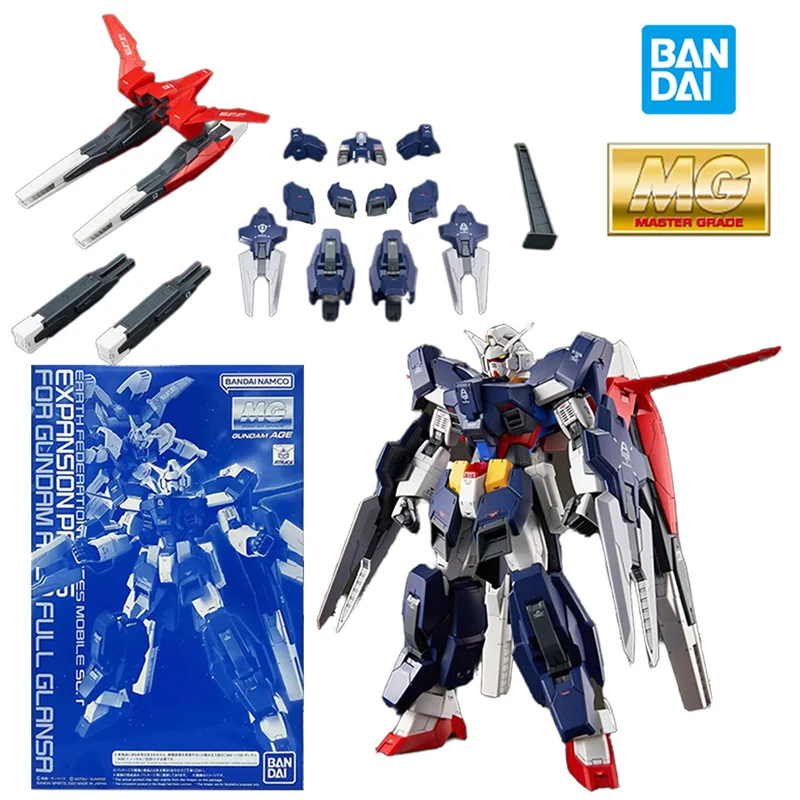 Bandai PB MG 1/100 Expansion Parts for Gundam Age-1 Full Glansa 18Cm Anime Original Action Figure Model Toy Gift Collection