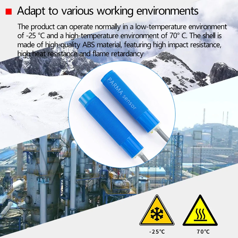 M18 capacitive proximity switch sensor AC 2-wire AC220V normally open and normally closed output wire sensor