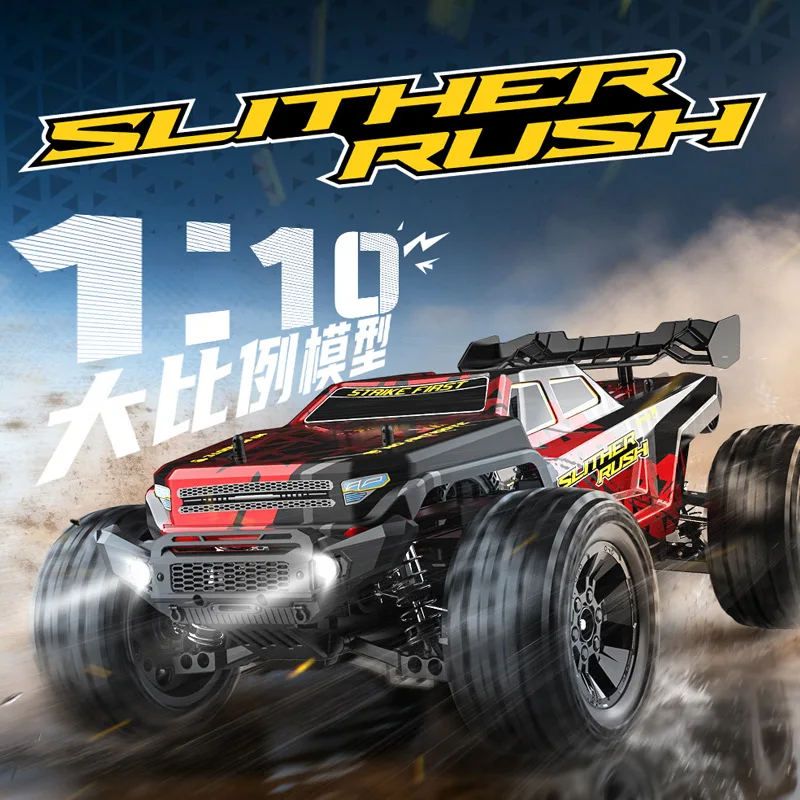 1:10 209E Upgraded version 90KM/H High-speed RC Car Brushless Four-wheel Drive Off-road Drift Professional Racing Car Boy's Toy