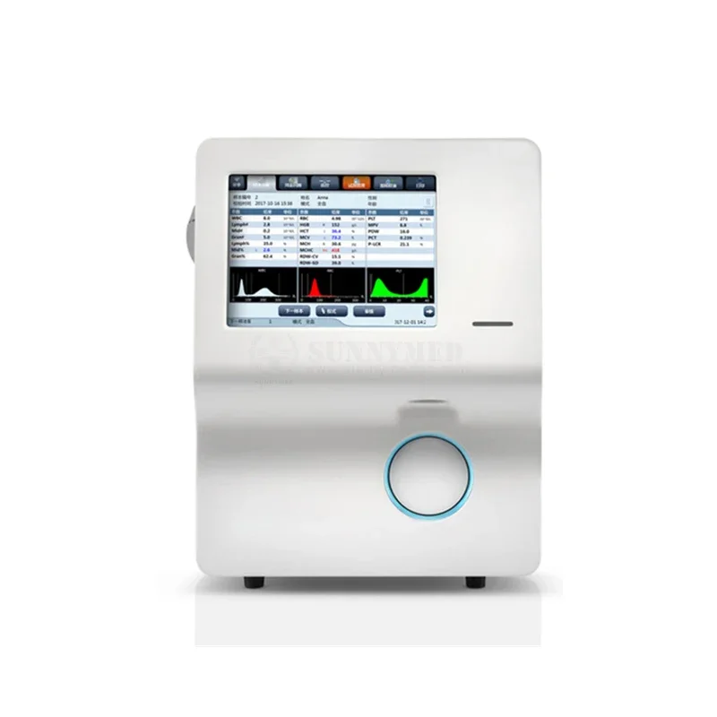 BC-10 Mindray Auto Hem-atology Analyzer 3 parts CBC Machine  Test for Human Use