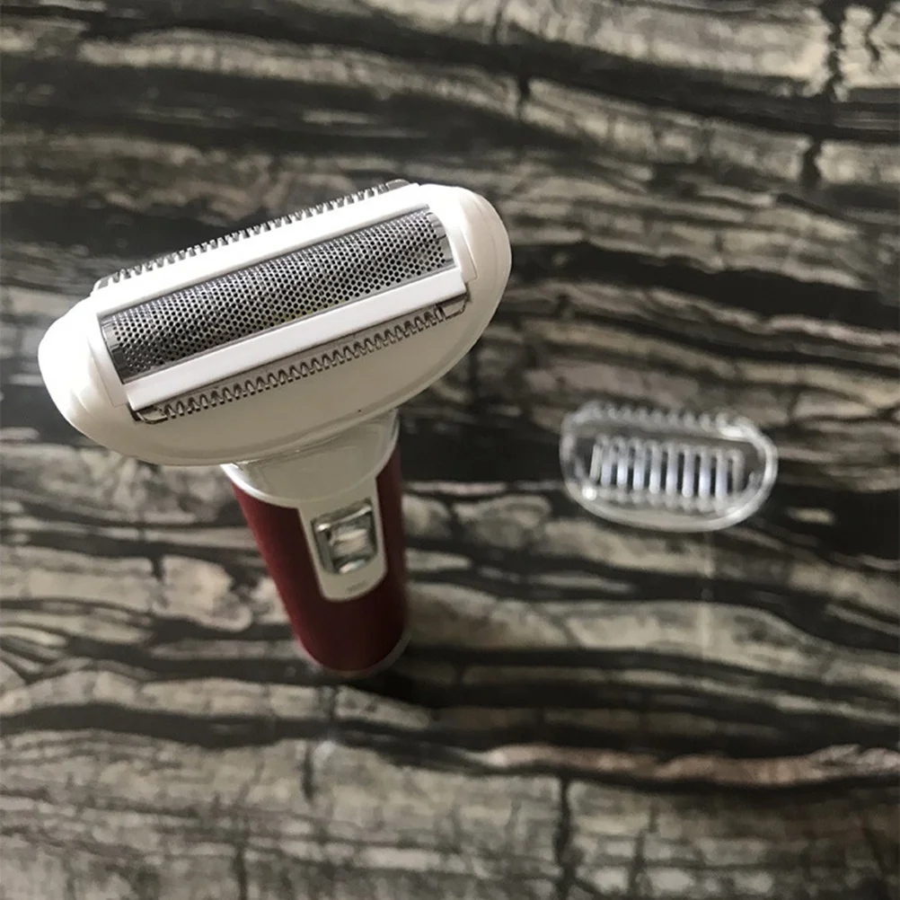 

Double Head Facial Trimmer Eyebrow Trimmer Electric Precision Trimmer Cordless Hair Razor Remover with Comb Head for Eyebrow Are