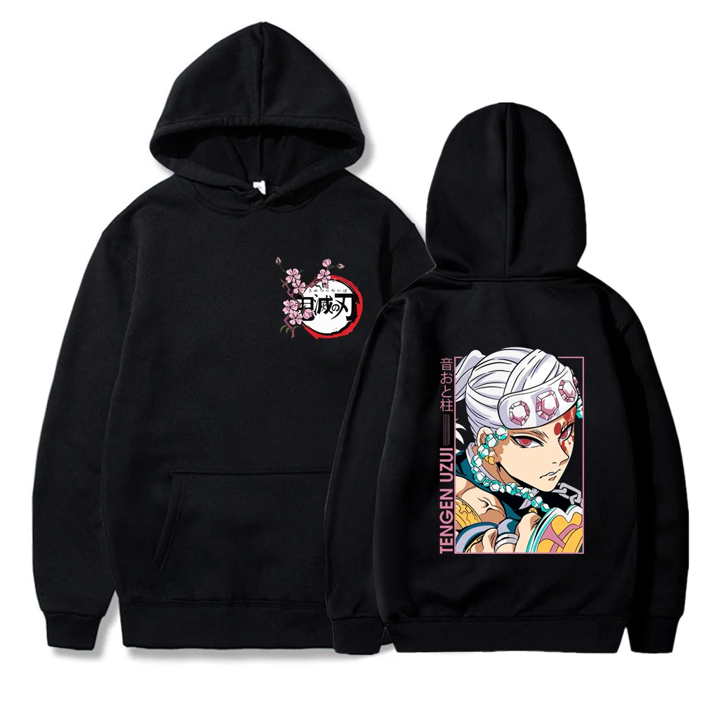 

Tengen Uzui Pullover Hoodie Autumn and Winter Hoodie Men's Fashionable Warm Sweatshirt