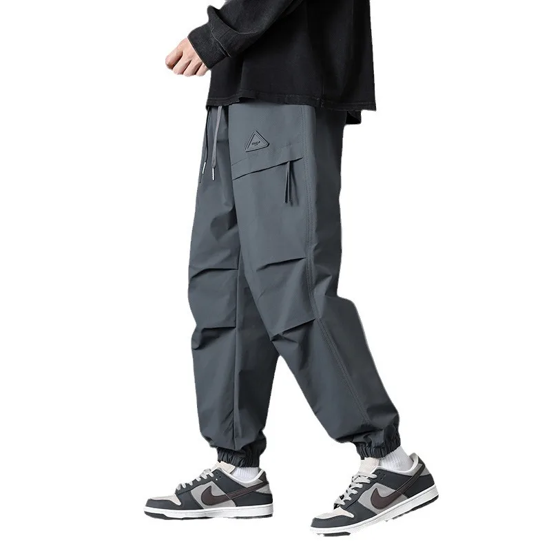 

Men's Casual Workwear Pants Spring Autumn Faion Brand Leisure Trousers American Retro Paratrooper Pants Personali Trendy ...