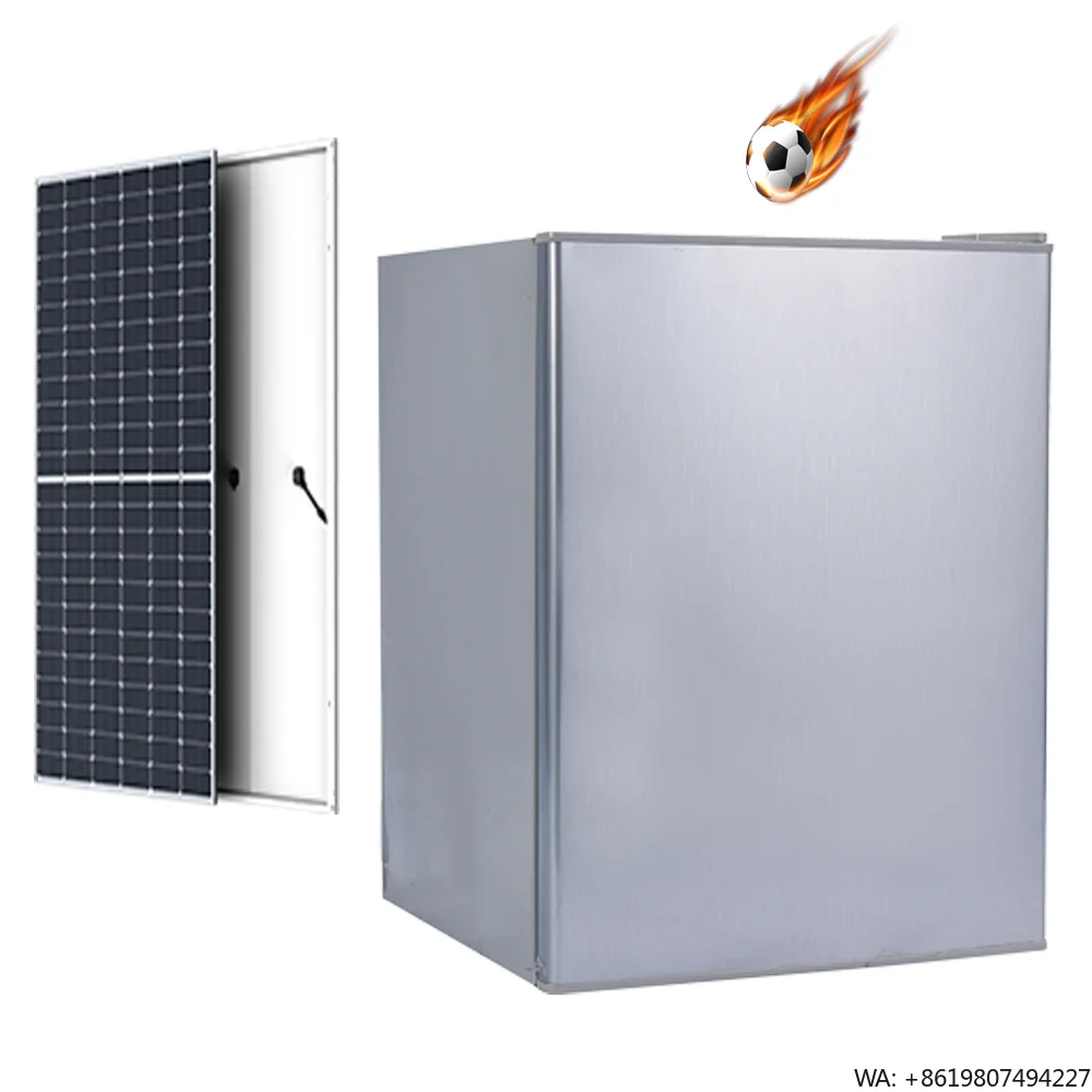 Hot Sales Dc Refrigerator Single Door Refrigerator 90 Litres with Solar Panel Energy Saving