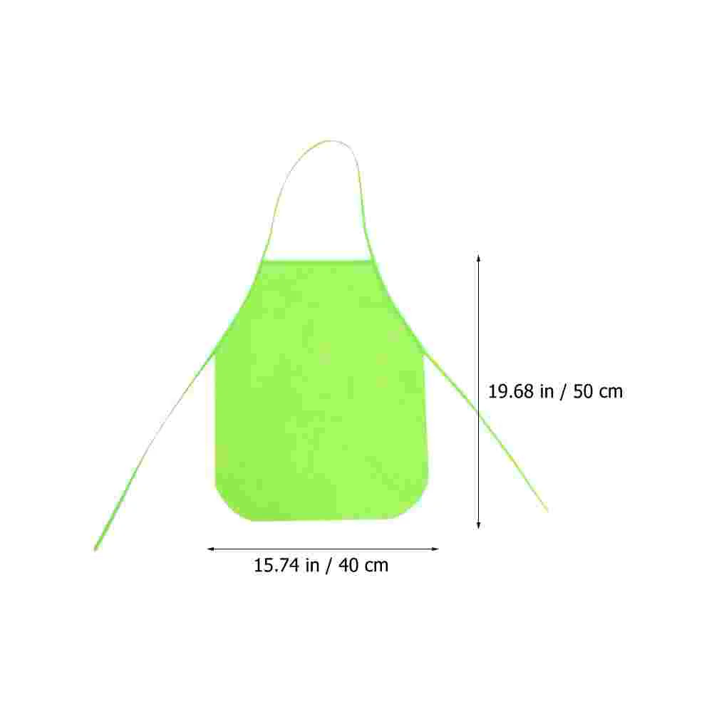 어린이 앞치마 페인팅, 오염 방지, 일회용 부직포, 편안한 유아용 앞치마, 12 개