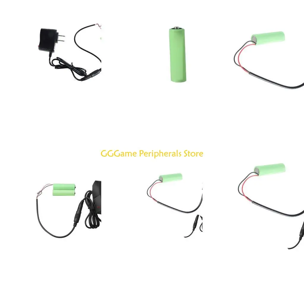

U55B LR6 AA Battery Eliminators Replace 2Pcs 1.5V AA 100-240V Power Supply Cable