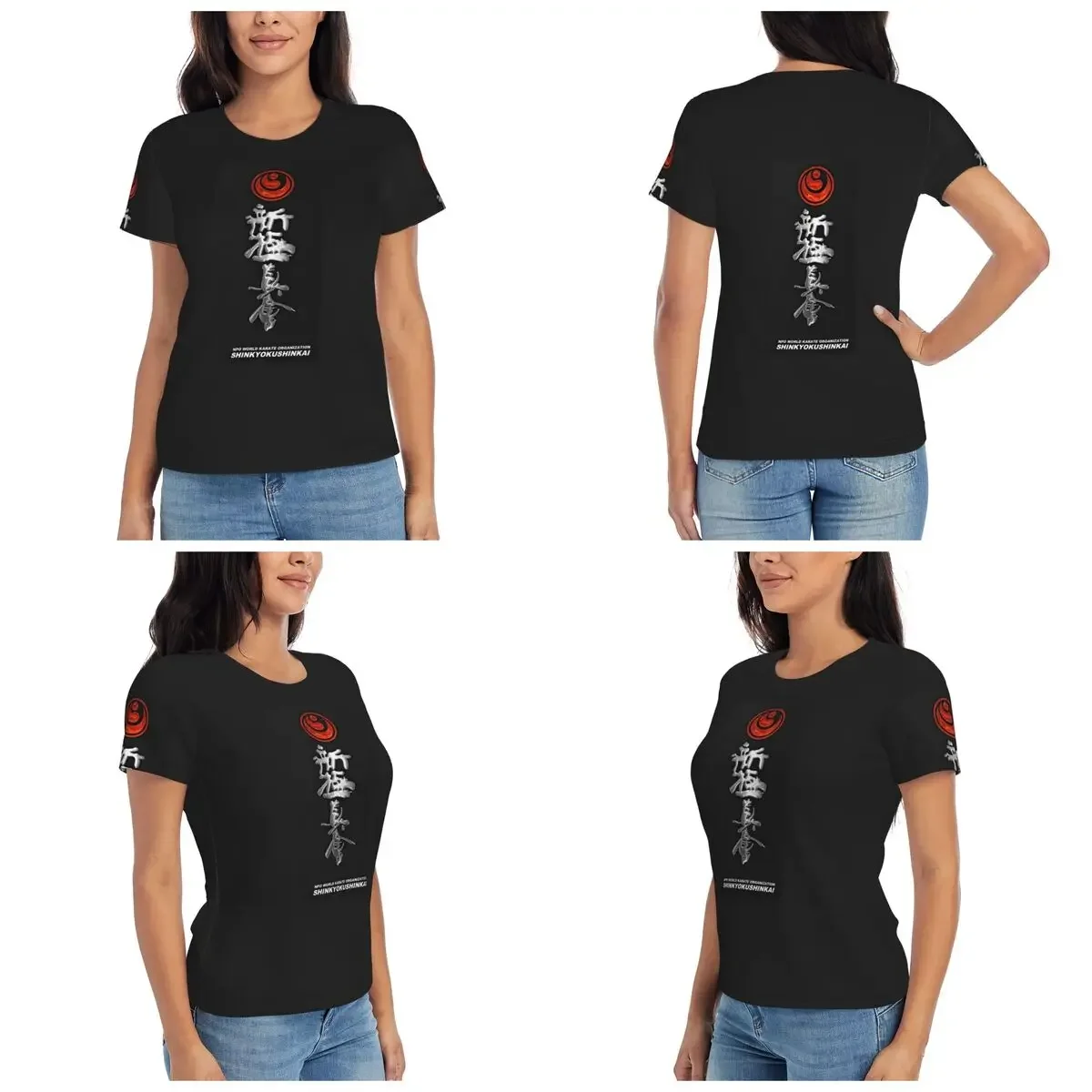 Kyokushin Karate Bushido Values T-Shirt for Women O-Neck Streetwear T Shirts Women's Tees Short Summer Clothes Tops