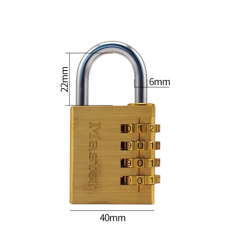 American Muster brass lo ck password lock travel luggage lo ck 604 dormitory drawer small lock