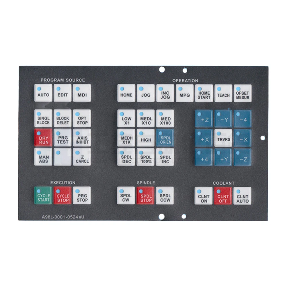 New for Fanuc A98L-0001-0524#J Membrane Keypad Film