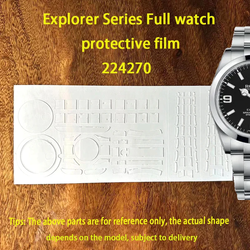 

For Rolex 224270 protective film new Explorer watch film 40 dial bezel film buckle film watch chain side back film