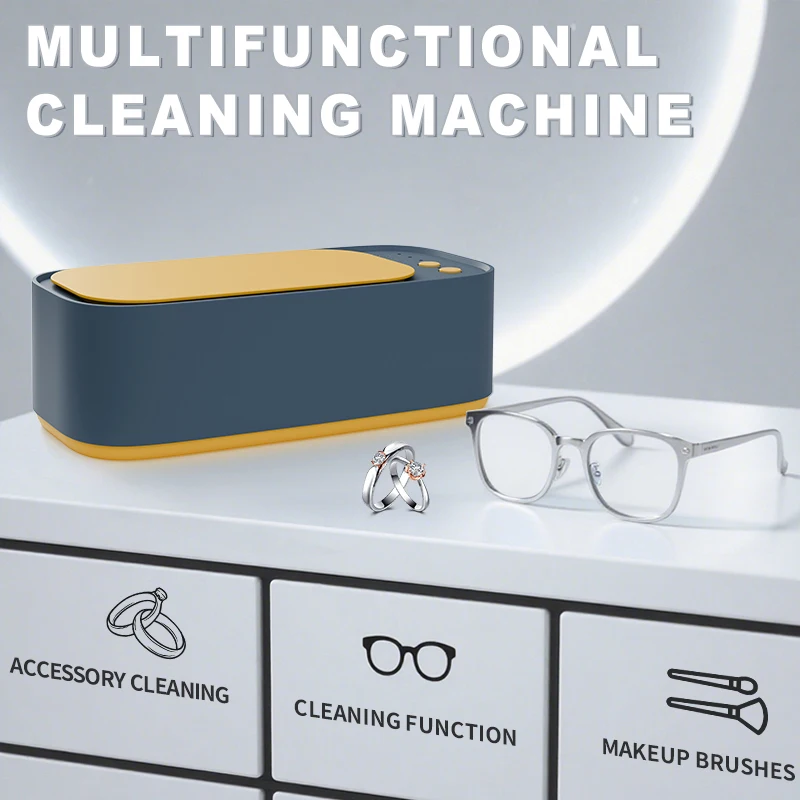 تنظيف أحزمة الساعة للتنظيف بالموجات فوق الصوتية، آلة تنظيف الاهتزاز عالية التردد تعمل بمنفذ USB، غسيل متعدد الأغراض للمجوهرات