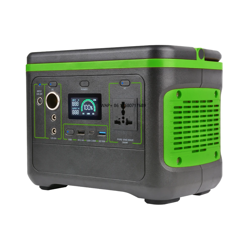 135000 mAh Lithium Ion Pure Sine Wave The Most Powerful Home Full Solar Generator Hot Sale 500 Watt Solar Generator Portable