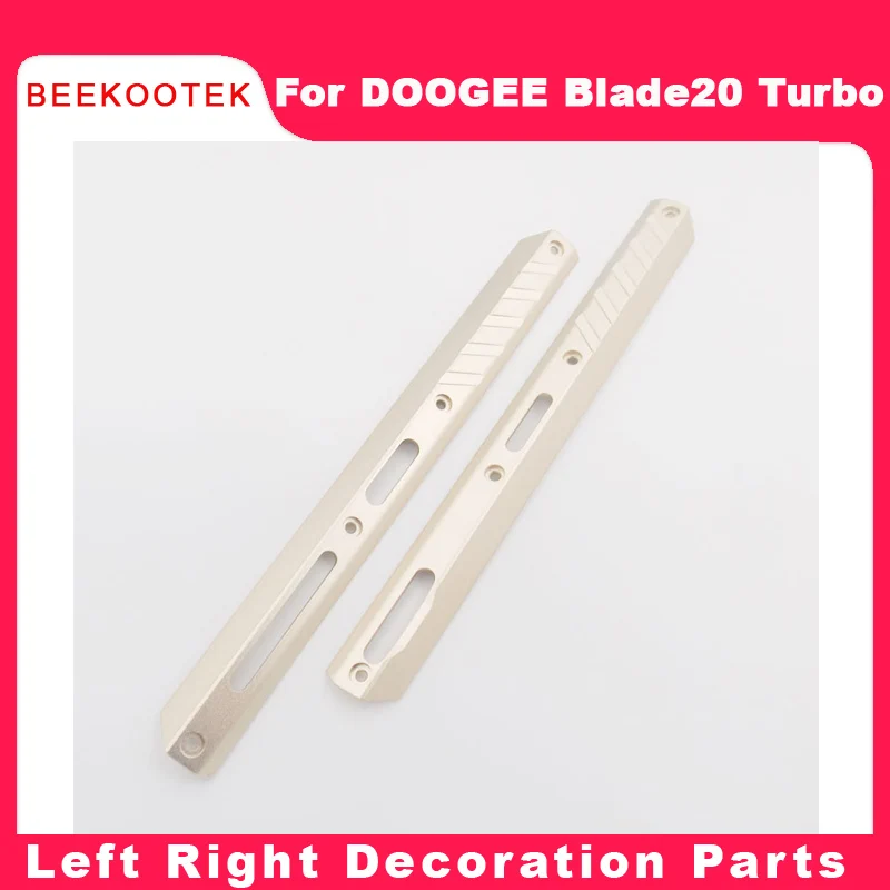 New DOOGEE Blade20 Turbo Left Right Decoration Parts Middle Metal Frame Volume Custom Side Button For DOOGEE Blade 20 Turbo
