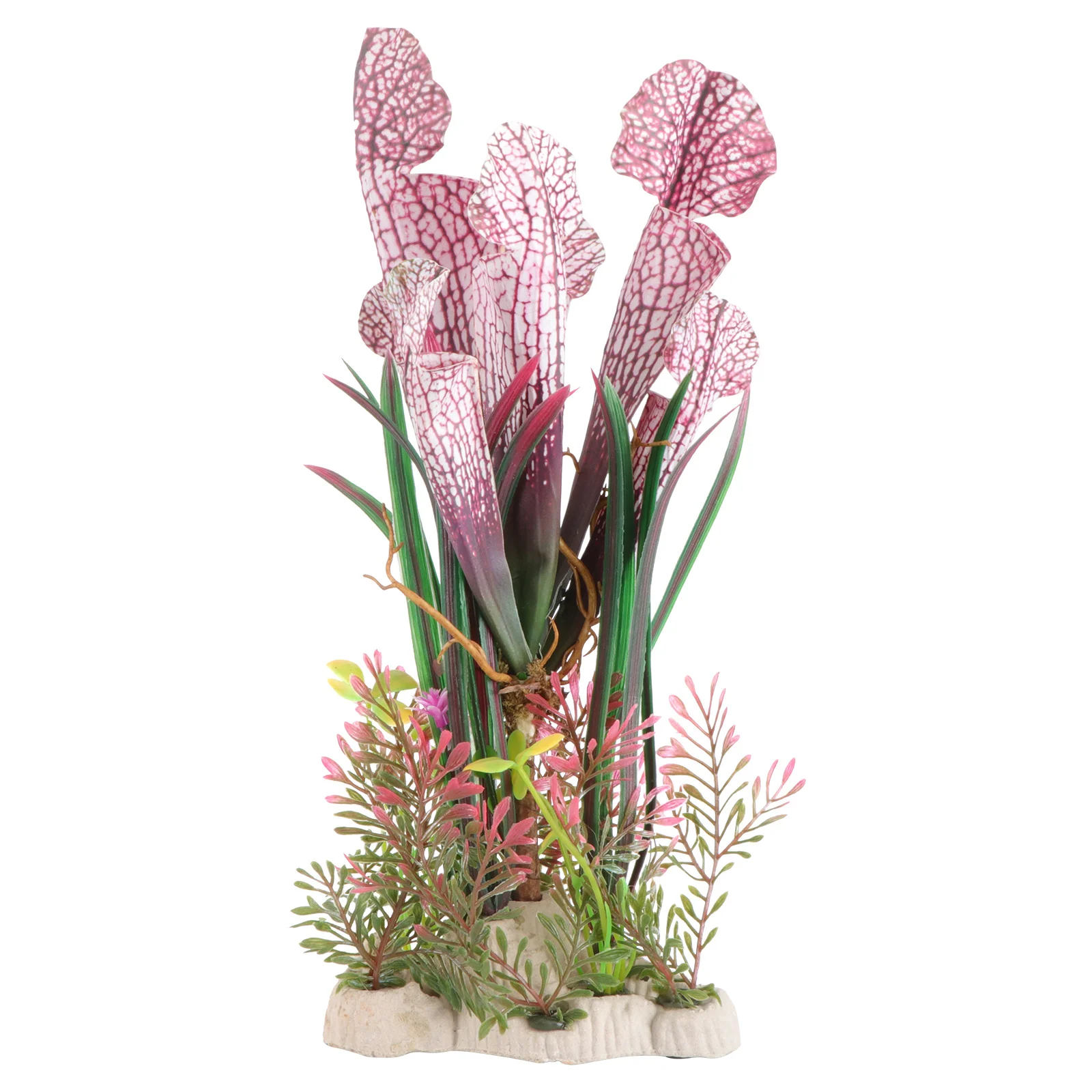 

Fish Tank Supplies Realistic Water Grass Decorative Landscape Plants Easy to Clean Safe for Active Plants Simulation Water Grass