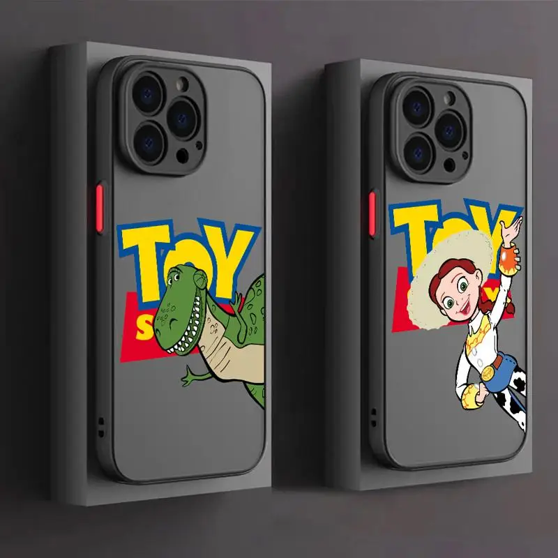 Toy Story Three-eyed Monster phone cases for Apple iPhone 11 SE case 8 14 12 Pro 15 7 Plus 13 Mini XS Max XR Luxury Matte Cover