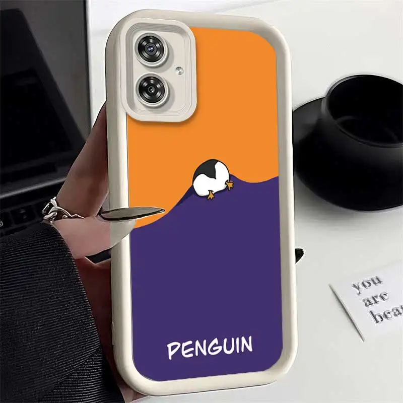 G54 Cute Butt Sky Eye Ladder Phone Case For Motorola Moto G54 Cover