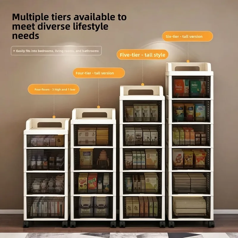 Mobile Rolling Backpack Storage Cart Deskside Cabinet Student Books Organization Utility Cart Rolling Cart Rolling Storage Cart