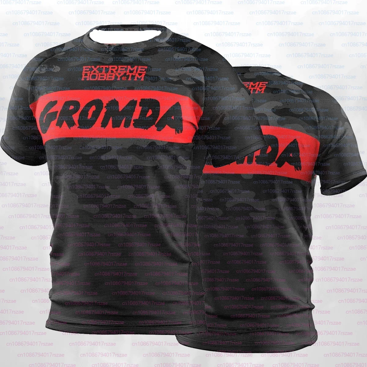 

GROMDA Battle Boxing Game Team Jersey Men MMA Play Fighting Short Sleeve T-shirts Fans Summer Breathable Sportwear Breathable