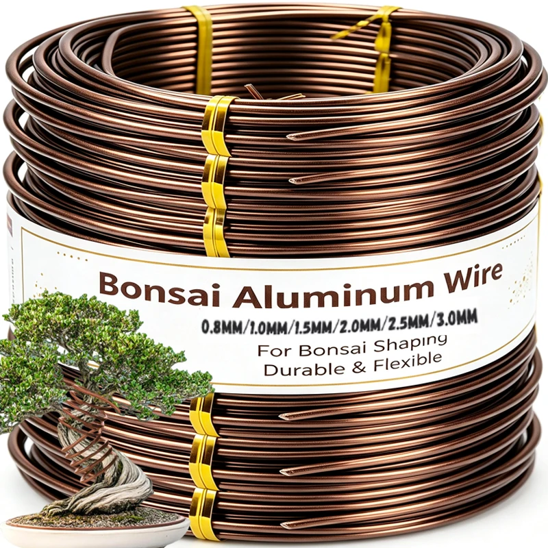 Bonsai Wire Aluminum - Set di fili per la formatura