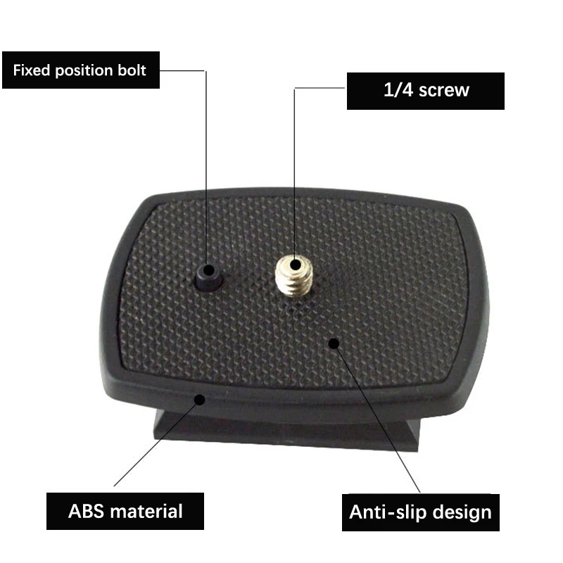 1 Pcs Stable Camera Tripod Quick Release Plate SLR Camera PTZ Quick Release Plate Photography Replacement Accessories