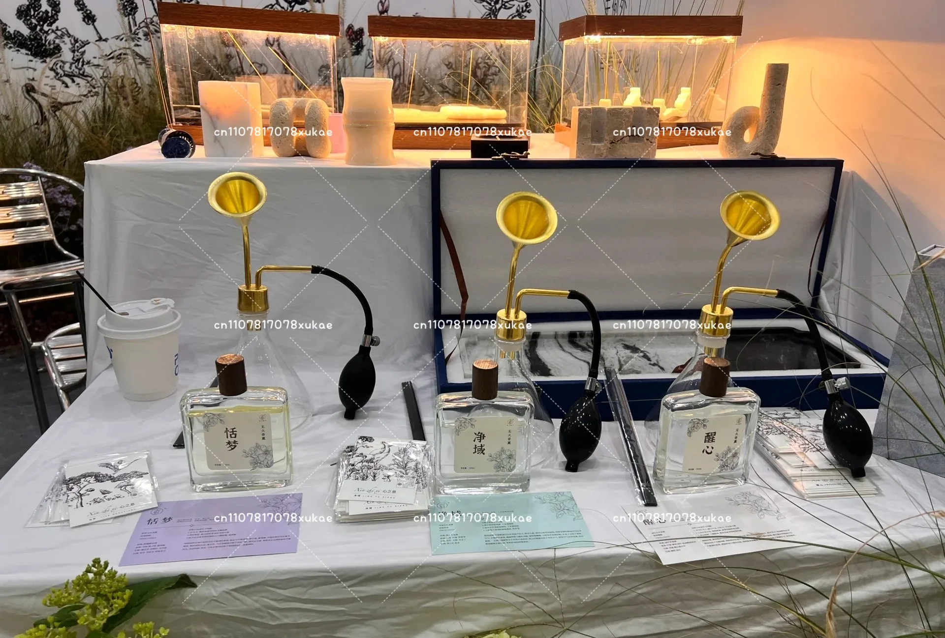 Suitable for Fragrance Selection Device, Funnel Fragrance Smelter, Glass Fragrance Smelter Baijiu Tasting