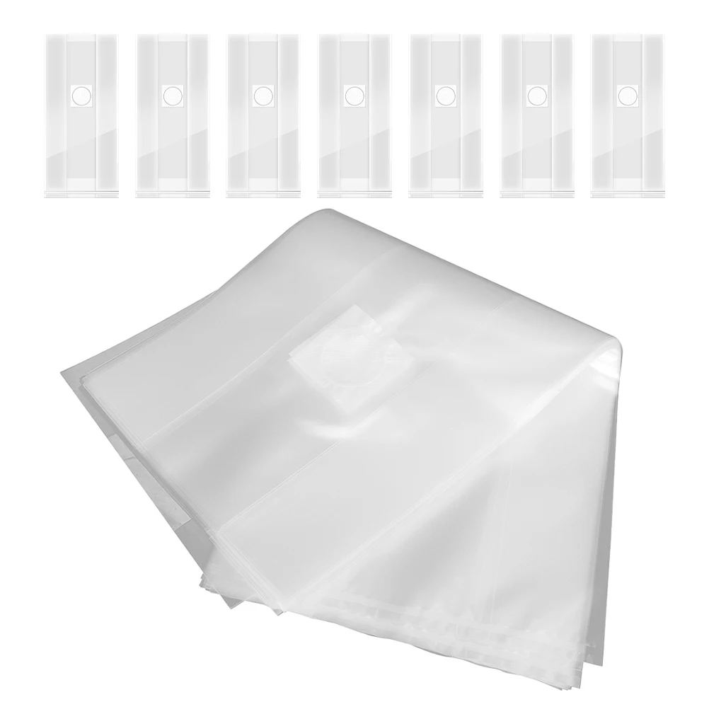 

50 шт. мешков для выращивания грибов с фильтром, дышащие мешки для культивирования зерна, комплект для выращивания грибов в помещении, нейлоновая фильтровальная ткань