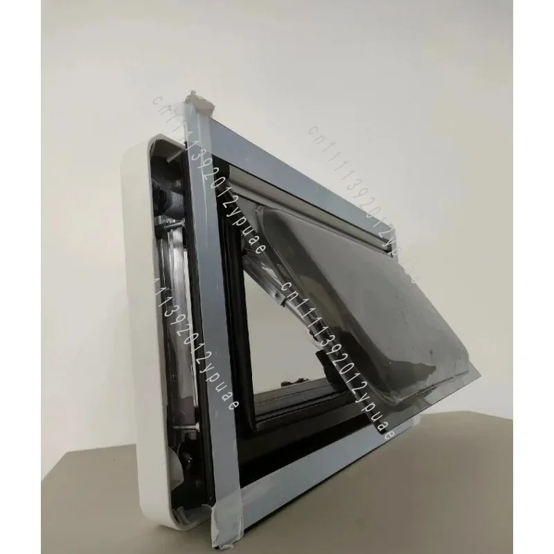 RV Acrylic Double Layer Outward Opening Window, Heat Insulation Modified Window for Trailer Caravan