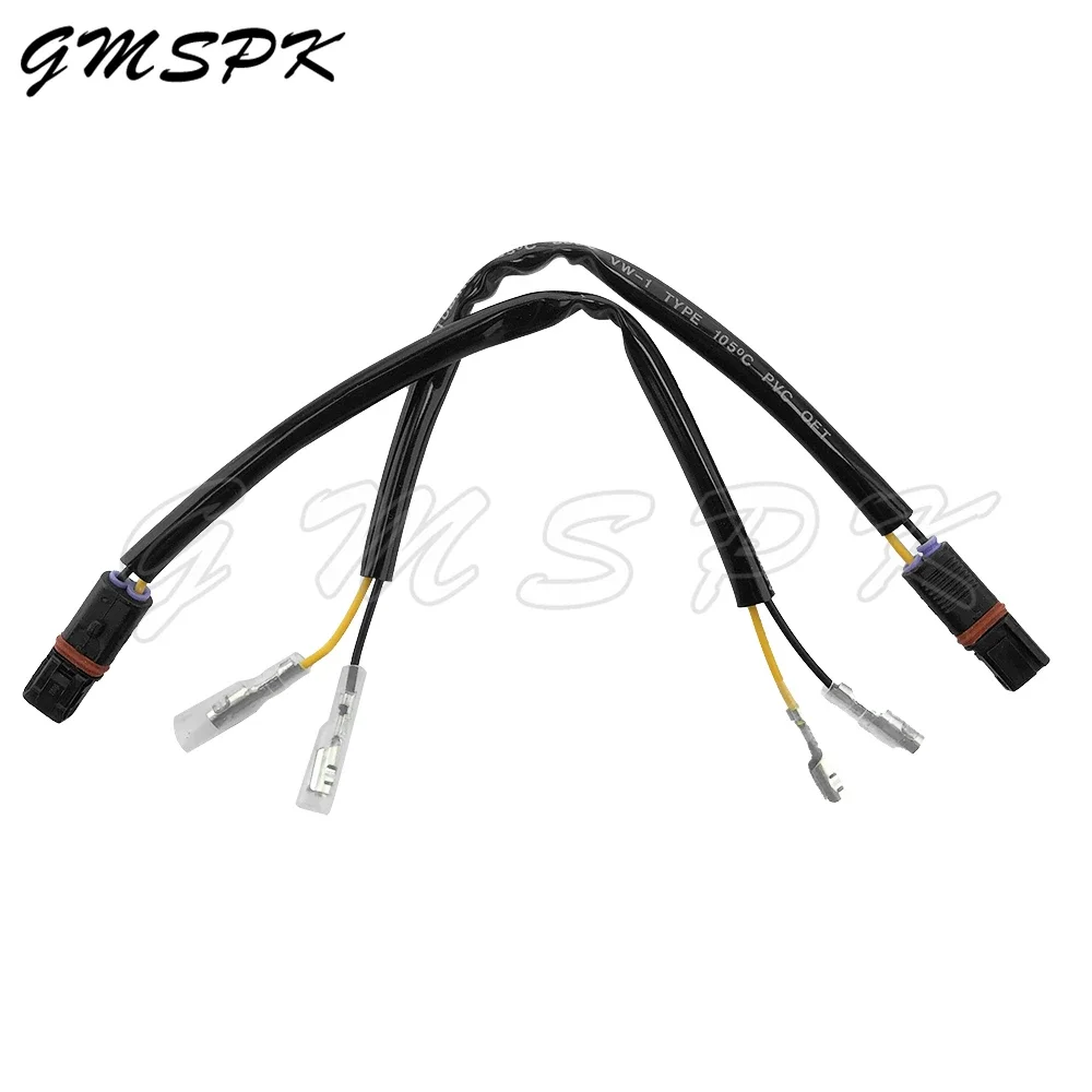 Turn Signal Cable Wire Adapters Indicator Plug Connector Fit for BMW F750 F850 GS/ADV F900 R/XR R1200GS R1250GS S1000RR R nine T
