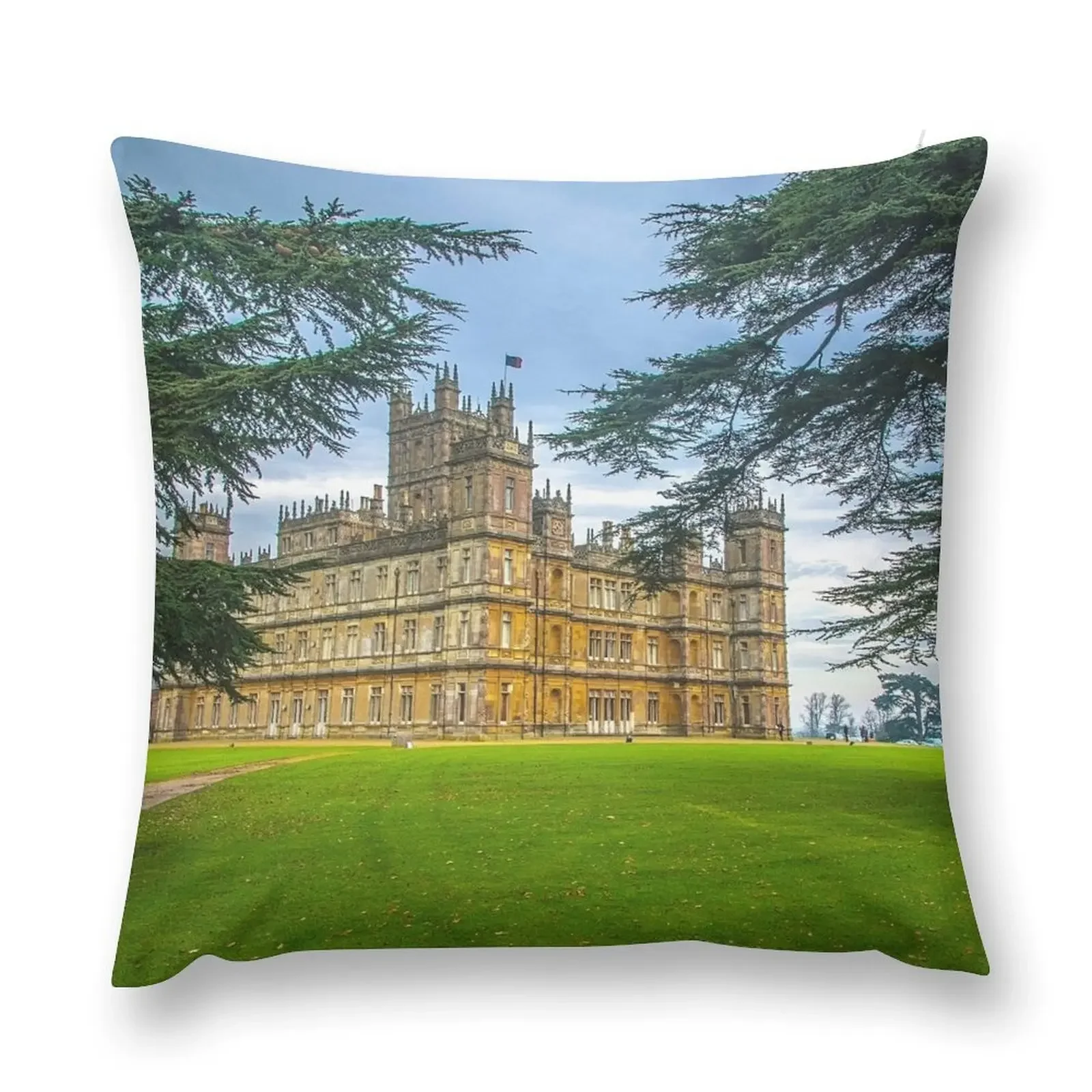 

Downton Abbey - Highclere Castle Throw Pillow Custom Cushion Photo Christmas Pillow Cases christmas cushions covers pillow