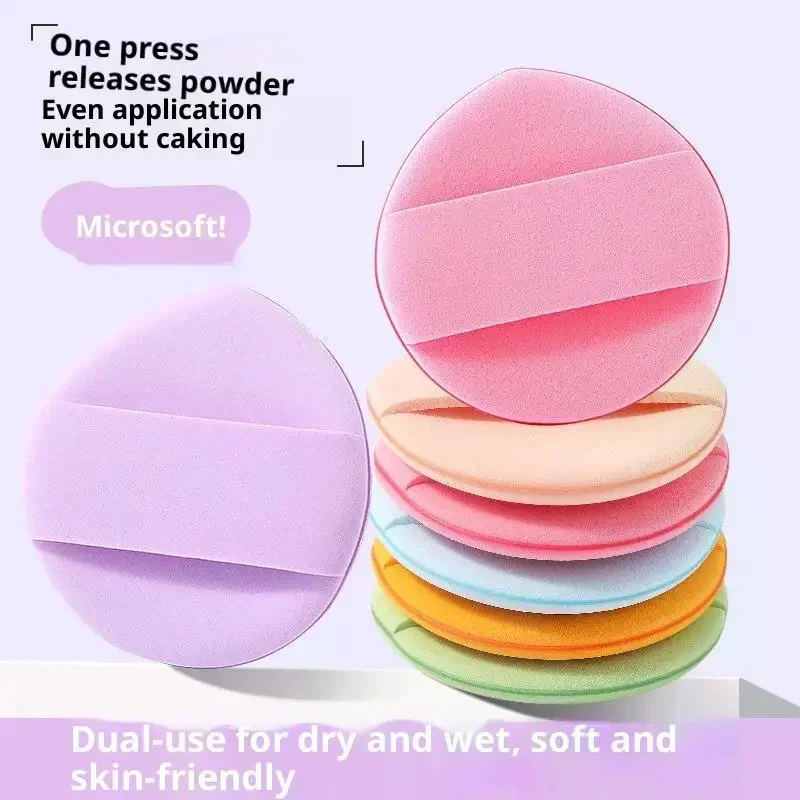 6/10PCS Colorful Teardrop Shape Makeup Sponge For Foundation Powder Puffs Not Eat Powder Makeup Puff Makeup Tools Accessories