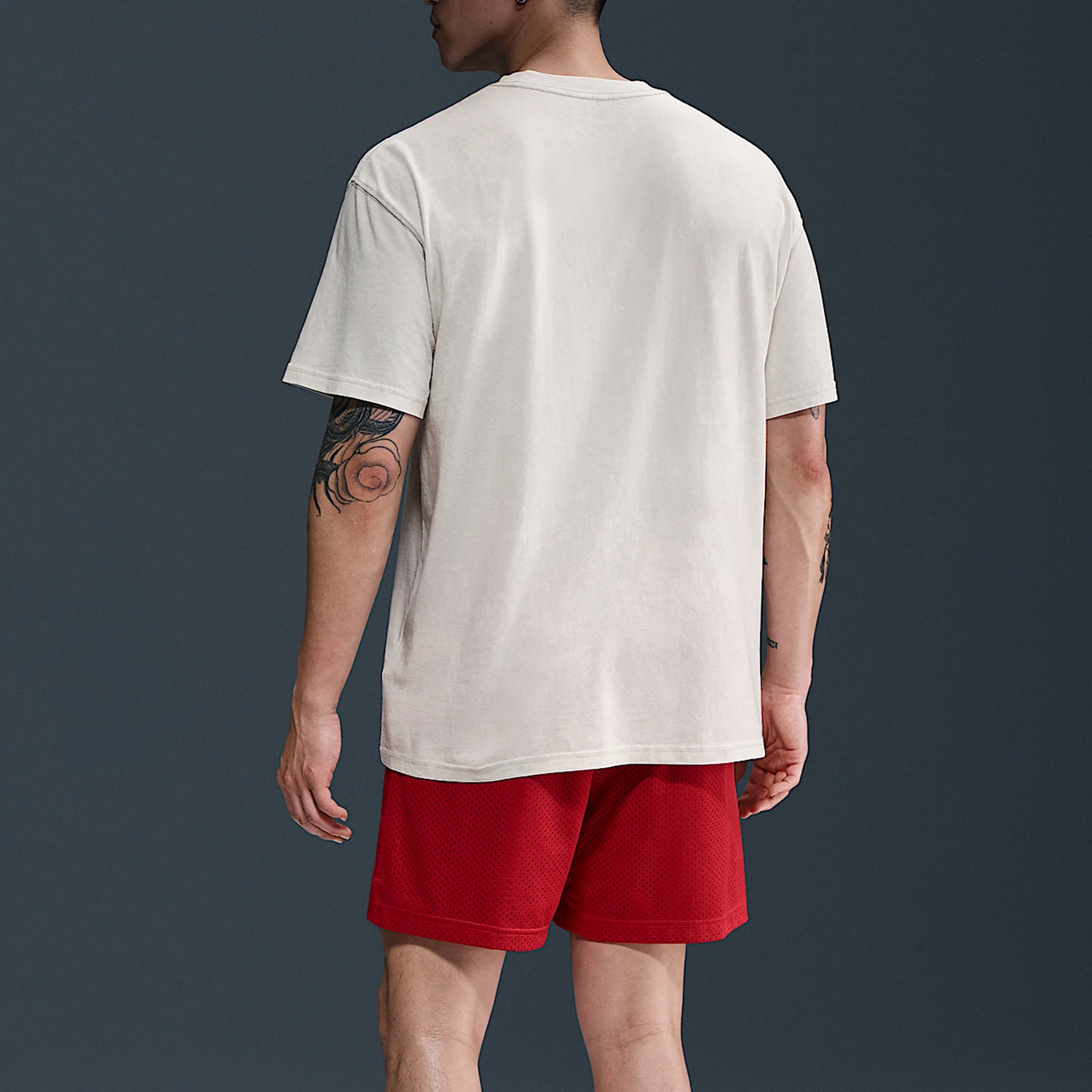 Nike genuine comfortable summer style men's loose casual short sleeved shirt with loose pattern HJ3435-025