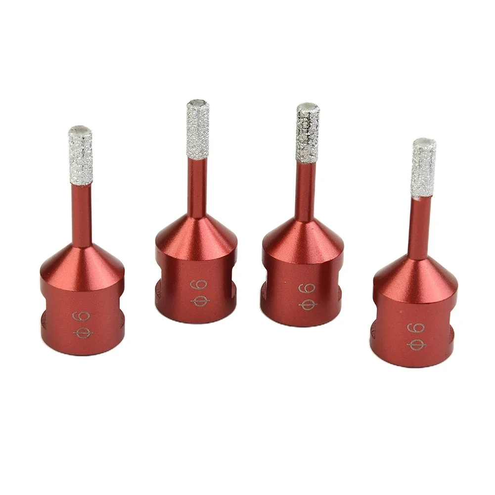 High Quality NEW TOOL Work Reaming Drill Vacuum Brazing Dry Drill Bits Useful Ceramic Equipments Tile 4pcs