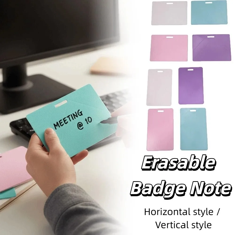 

Notepads Erasable Erasable Badge Sticky Notes Wipeable Badge Sticky Notes Wipeable Notepad Erasable Notepad Office