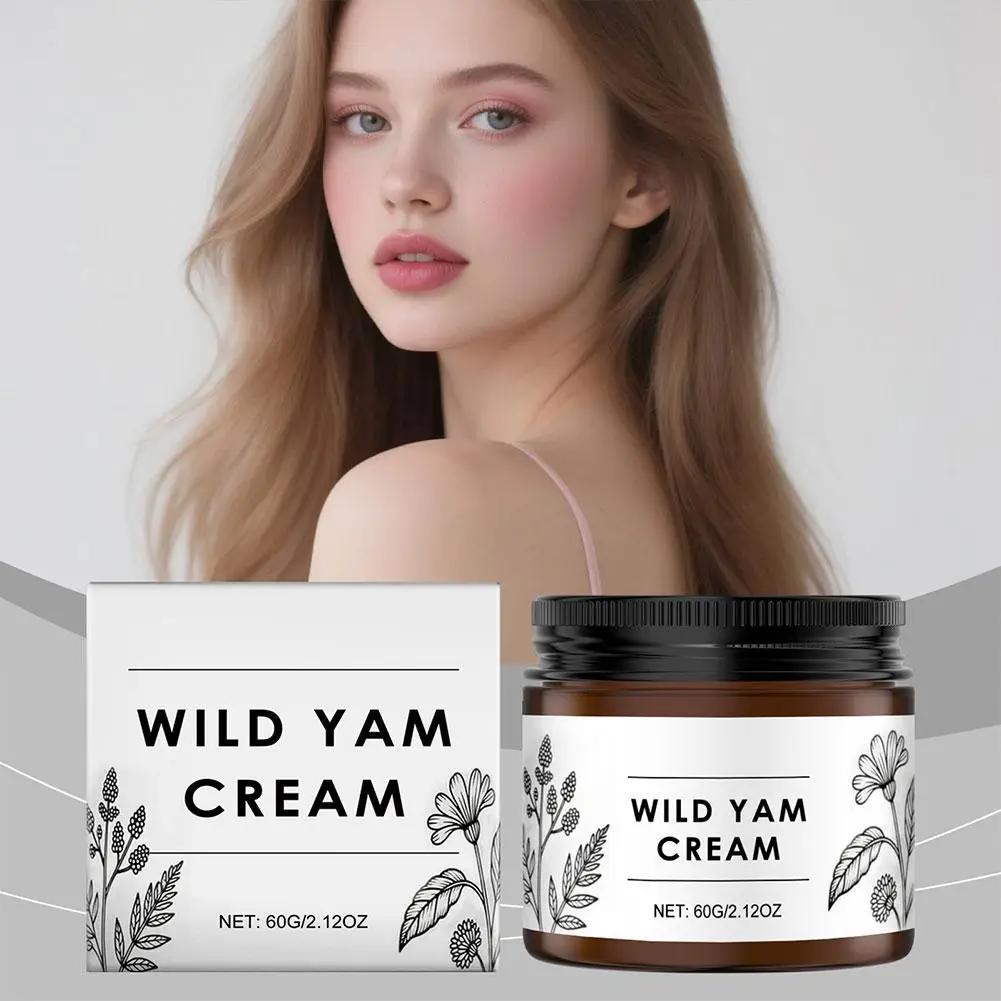 

60 г 1 шт. крем для лица и тела Wild Yam балансирующий увлажняющий крем глубокое восстановление успокаивающий крем для сухой кожи весь день увлажняющий уход